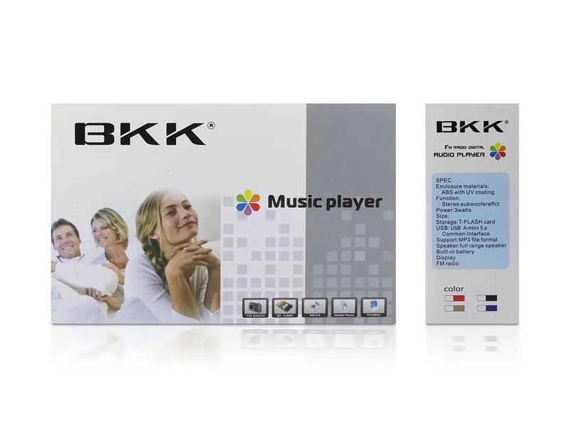 Радіоприймач BKK USB/MP3 S99 100шт 8204 8204 фото