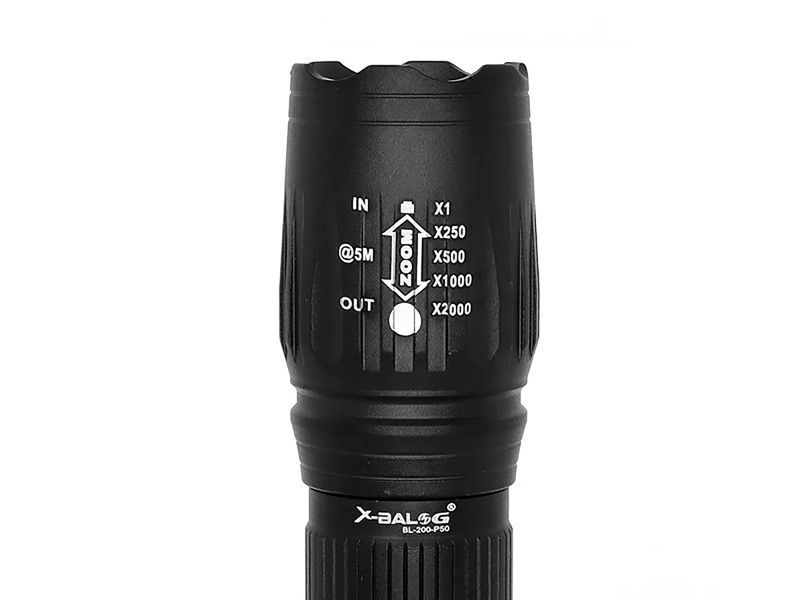 Ліхтар поліцейський Bailong 1x18650 BL-200-P50 120шт 8779 8779 фото