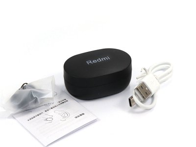 Гарнітура Double з кейсом Bluetooth цифровий індикатор заряду Redmi Air Dots Pro 200шт 9906 9906 фото