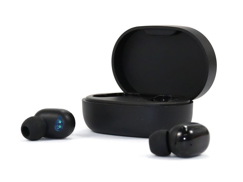 Гарнитура Double с кейсом Bluetooth цифровой индикатор заряда Redmi Air Dots Pro 200шт 9906 9906 фото