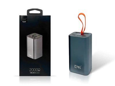 Зовнішній акумулятор (power bank) 20000мАг 22,5Вт KP KPG-204 44шт 6726 6726 фото