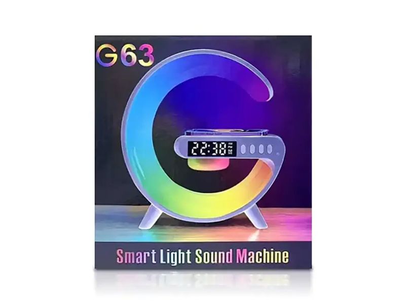 Лампа-ночник с Bluetooth-колонкой G-Smart RGB 10W Light Sound Machine 40шт 6804 6804 фото