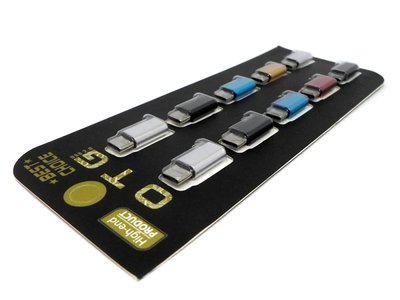 Переходник OTG металлический micro USB - Type-C (уп. 10шт) CY-2488 2000шт 9843 9843 фото