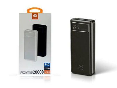 Зовнішній акумулятор (power bank) 20000мАг 22,5Вт WUW-Y100 48шт 6719 6719 фото
