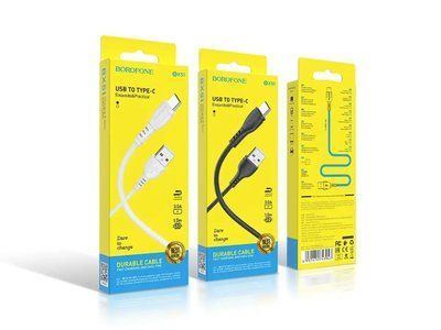 Кабель USB-Type-C Borofone BX51 Triumph 360шт 7300 7300 фото