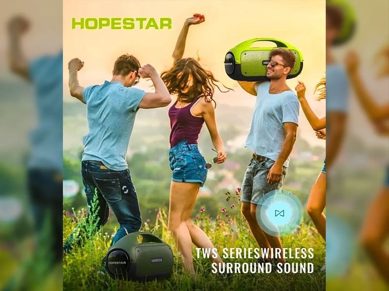 Минидинамик Bluetooth HOPESTAR A50PARTY 6шт 6923 6923 фото
