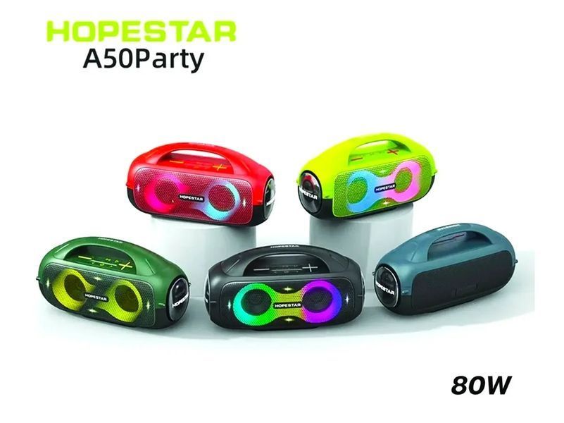 Минидинамик Bluetooth HOPESTAR A50PARTY 6шт 6923 6923 фото