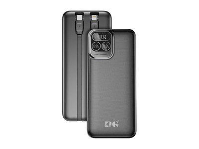Зовнішній акумулятор (power bank) 30000мА&middot;год 22,5Вт KP KPG-301 30шт 6571 6571 фото