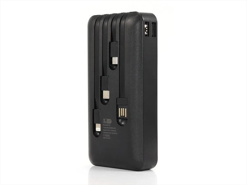 Зовнішній акумулятор (power bank) 20000мАг KP KP-27 49шт 7156 7156 фото