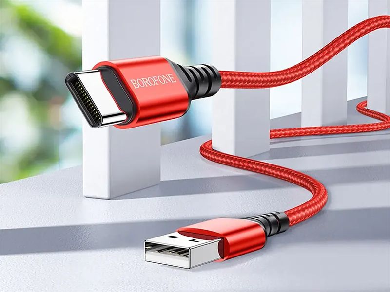 Кабель USB - Type-C Borofone BX54 Ultra Bright 360шт 7305 7305 фото