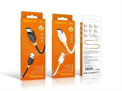 Кабель USB-Type-C Borofone BX59 Defender 360шт 7306 7306 фото