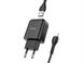 Зарядний пристрій 220В USBx1 з кабелем USB - Lightning Hoco N2 Vigour 130шт 7948 7948 фото 3