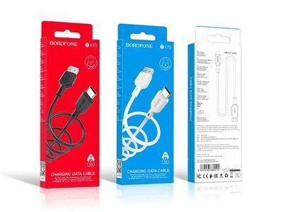 Кабель USB-Type-C Borofone BX70 360шт 7314 7314 фото