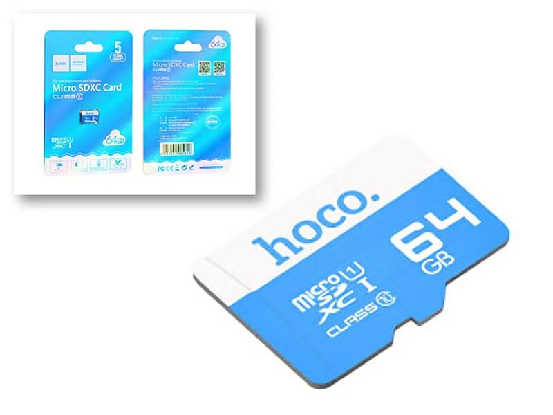 Карта памяти 64Гб Hoco TF Micro SDXC 800шт 9633 9633 фото
