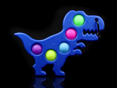 Іграшка антистрес Динозавр Simple Dimple UKR-101 400шт 9026 9026 фото