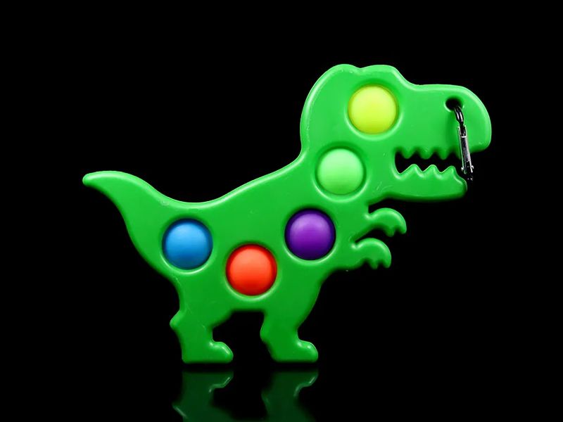Игрушка антистресс Динозавр Simple Dimple UKR-101 400шт 9026 9026 фото