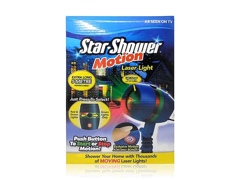 Проектор лазерний пластиковий великий Star Shower SS-177 30шт 8284 8284 фото