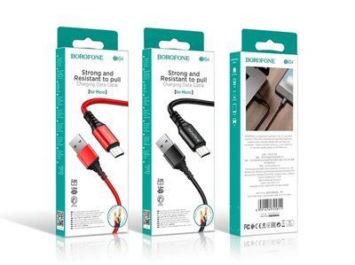 Кабель USB - micro USB Borofone BX54 Ultra Bright 360шт 8390 8390 фото