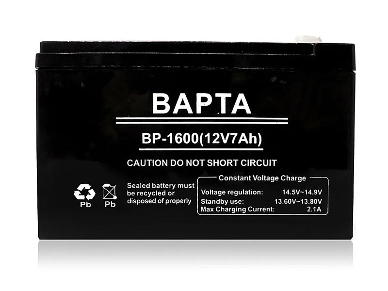 Аккумуляторная батарея BAPTA 12В 7,0Ач 151х65х95 BP-1600 10шт 8548 8548 фото