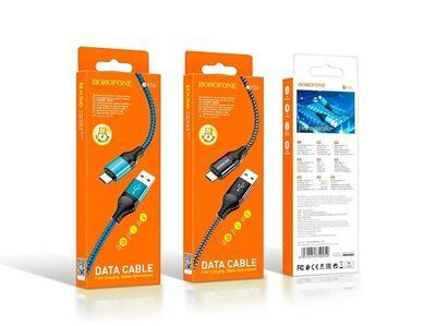 Кабель USB - micro USB Borofone BX56 Delightful 360шт 7484 7484 фото
