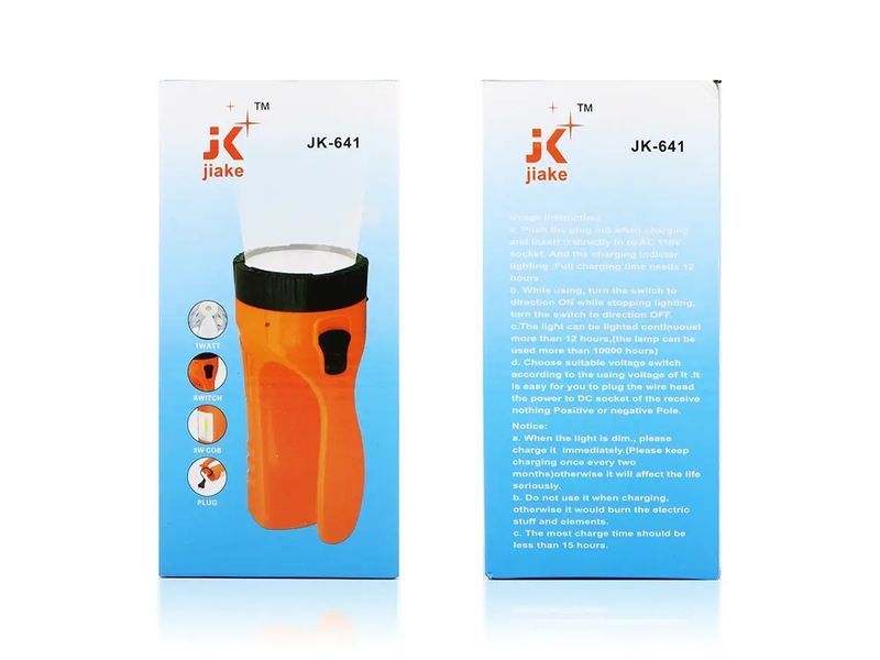 Ліхтар ручний Bailong JK-641 80шт 7443 7443 фото