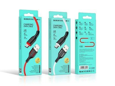 Кабель USB - micro USB Borofone BX63 Charming 360шт 7237 7237 фото