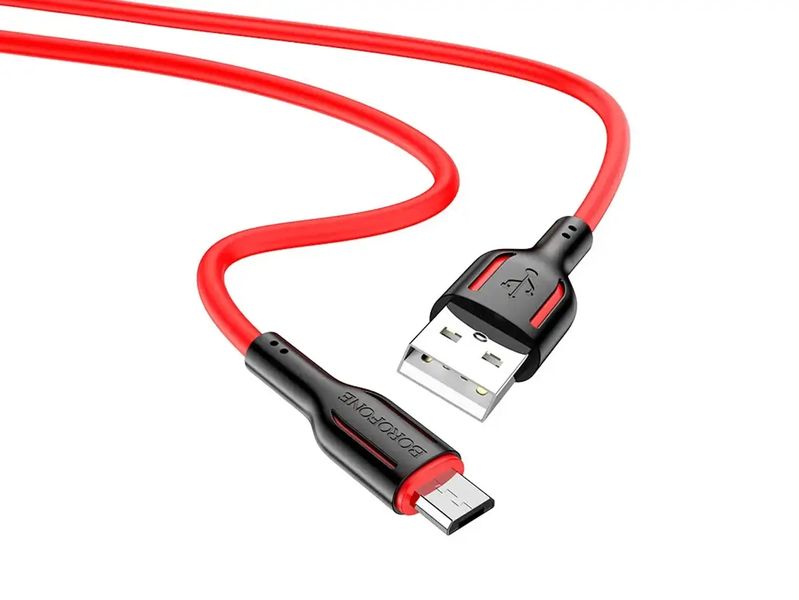 Кабель USB - micro USB Borofone BX63 Charming 360шт 7237 7237 фото