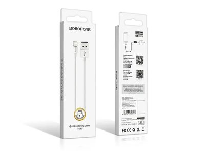 Кабель USB - Lightning Borofone BX22 Bloom 648шт 7286 7286 фото