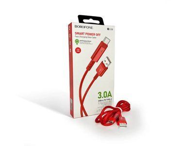 Кабель USB - Type-C 1.2м 3А Borofone BU38 Leader Intelligent 144шт 6686 6686 фото