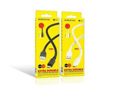 Кабель USB - micro USB Borofone BX81 Goodway 360шт 7323 7323 фото