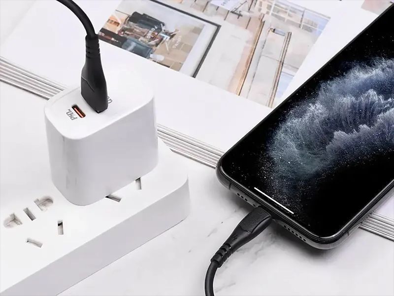 Кабель USB - Lightning Borofone BX37 Wieldy 360шт 7292 7292 фото