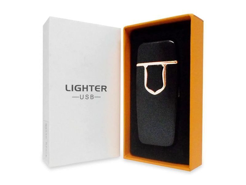Зажигалка электрическая micro USB нить накаливания L-15640 (уп. 10шт) 200шт 7787 7787 фото