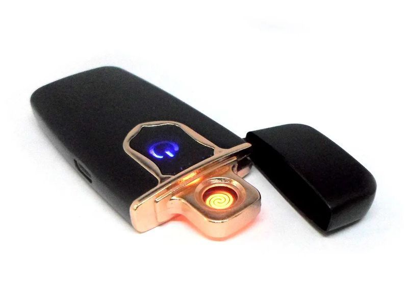 Зажигалка электрическая micro USB нить накаливания L-15640 (уп. 10шт) 200шт 7787 7787 фото