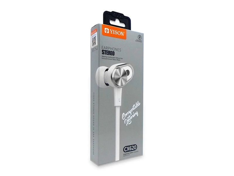 Наушники вакуумные с микрофоном YISON CX620 (уп. 20шт) 200шт 7650 7650 фото