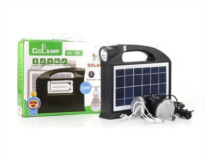 Ліхтар ручний Solar Bailong CL-23 20шт 7454 7454 фото