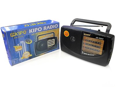 Радіоприймач Kipo KB-308AC 40шт 8702 8702 фото