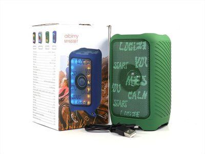 Мінідинамік Bluetooth RGB MY655BT 60шт 8185 8185 фото
