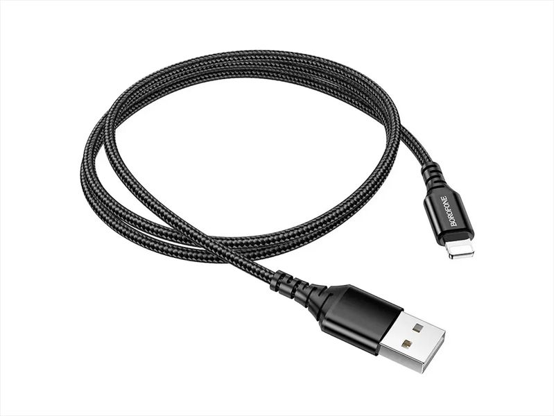 Кабель USB - Lightning Borofone BX54 Ultra Bright 360шт 7222 7222 фото