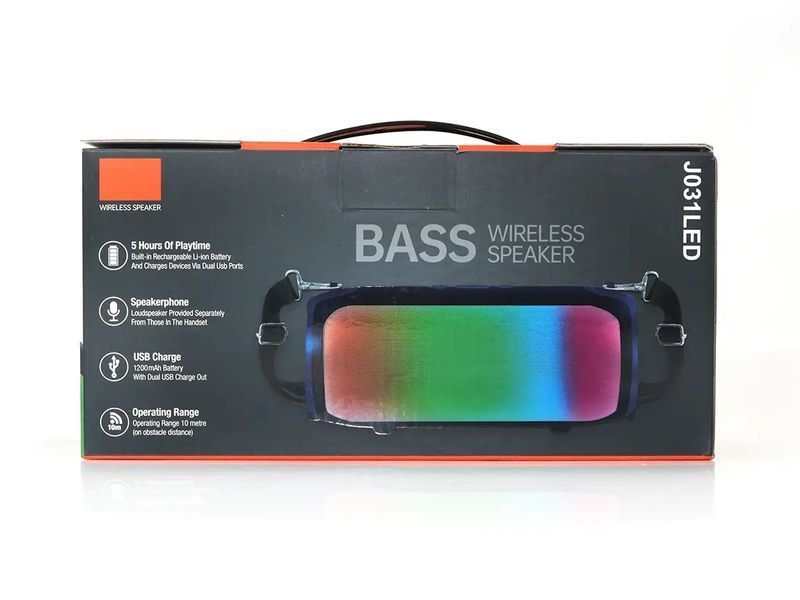 Мінідинамік Bluetooth RGB J031 50шт 7133 7133 фото