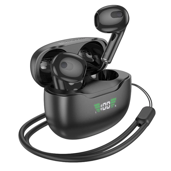 Гарнітура Double з кейсом Bluetooth Borofone BW40 Gratified 132шт 6669 6669 фото