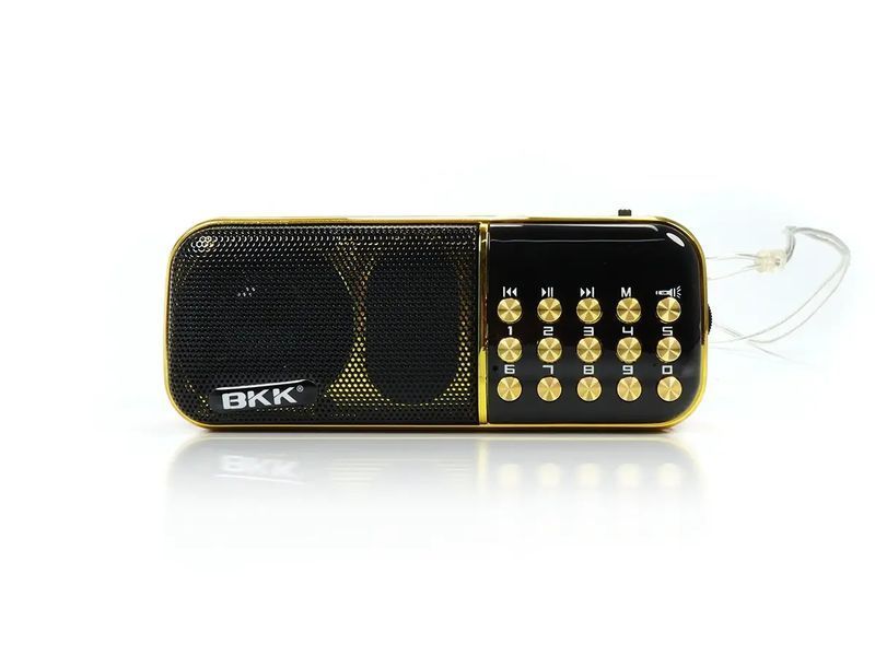 Радіоприймач BKK USB/MP3 B851SS 100шт 8209 8209 фото