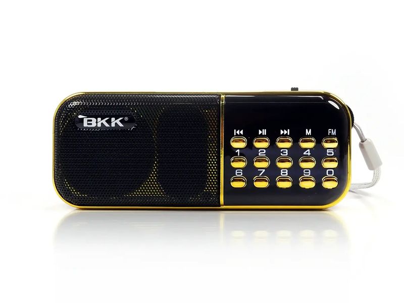 Радіоприймач BKK USB/MP3 B837 100шт 8212 8212 фото