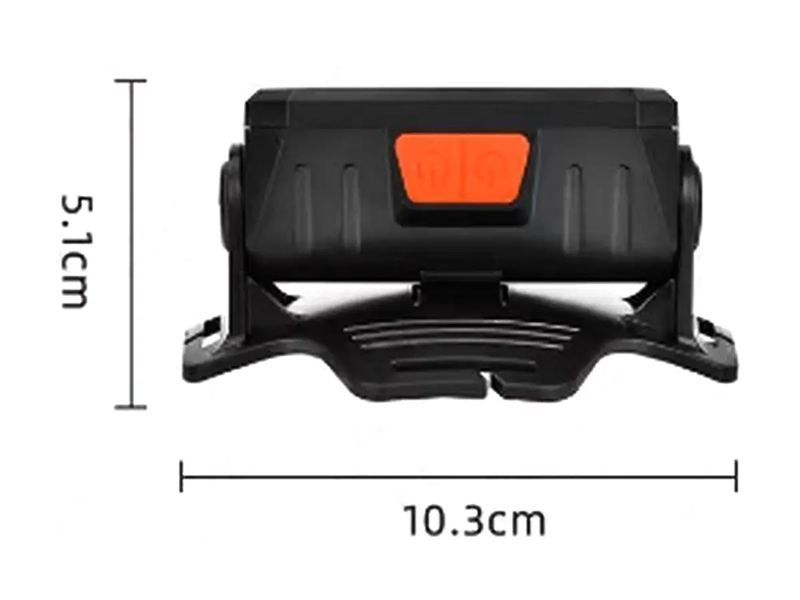 Ліхтар налобний micro USB Bailong BL-5120 240шт 6888 6888 фото